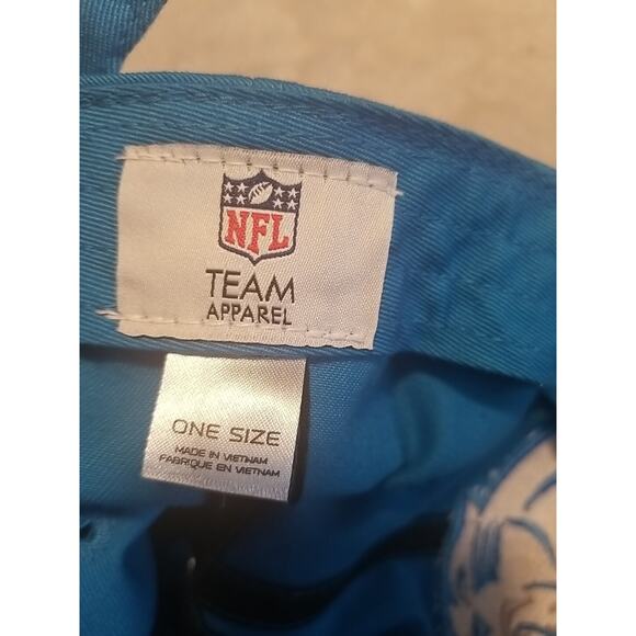 NWOT Carolina Panthers NFL Classic Cap Hat Football Panther Blue Buckle One Sz - Picture 3 of 4